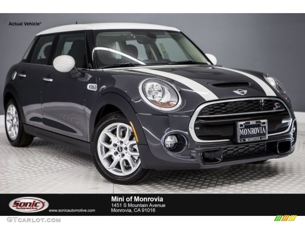 2017 Hardtop Cooper S 4 Door - Thunder Grey Metallic / Carbon Black photo #1