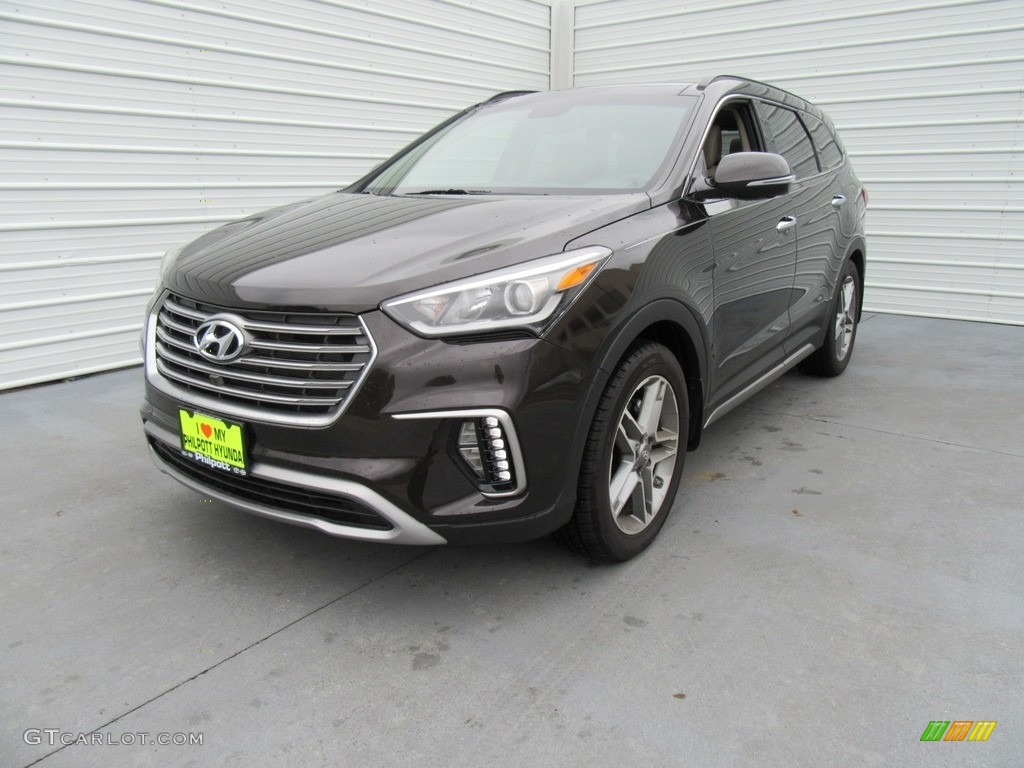 2017 Santa Fe Limited Ultimate - Java Espresso / Beige photo #7