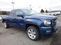 2017 Stone Blue Metallic GMC Sierra 1500 SLE Double Cab 4WD  photo #11