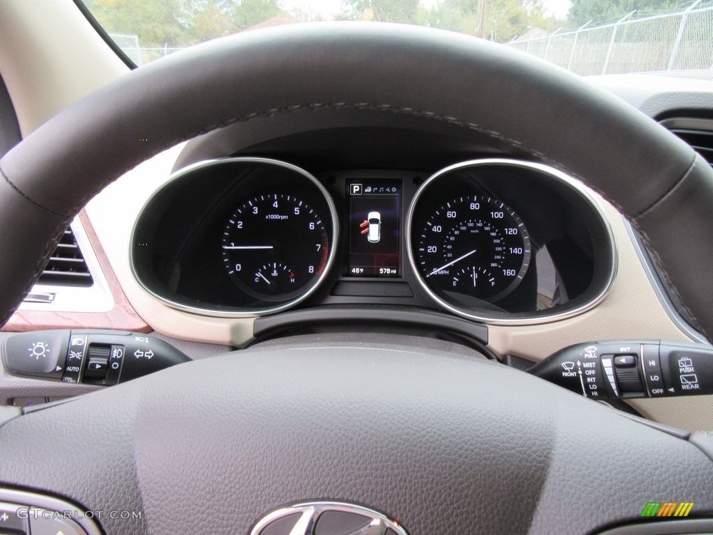 2017 Santa Fe Limited Ultimate - Java Espresso / Beige photo #34