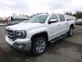 White Frost Tricoat - Sierra 1500 SLT Crew Cab 4WD Photo No. 1