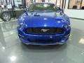 2017 Lightning Blue Ford Mustang V6 Coupe  photo #9