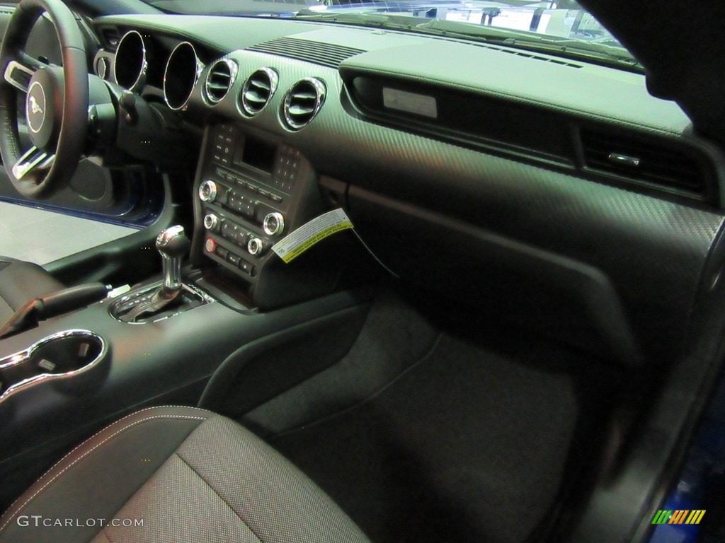 2017 Mustang V6 Coupe - Lightning Blue / Ebony photo #17