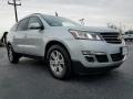 2015 Silver Ice Metallic Chevrolet Traverse LT AWD  photo #1