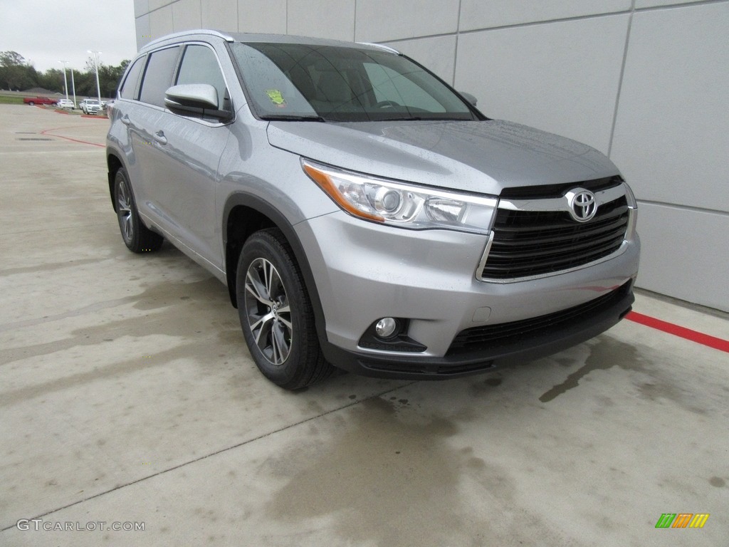 2016 Highlander XLE - Silver Sky Metallic / Ash photo #1