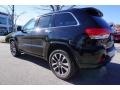 2017 Diamond Black Crystal Pearl Jeep Grand Cherokee Overland  photo #2