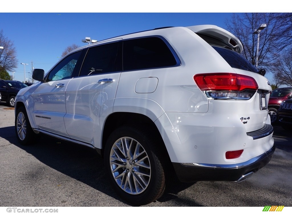 2017 Grand Cherokee Summit 4x4 - Bright White / Dark Sienna Brown/Black photo #2