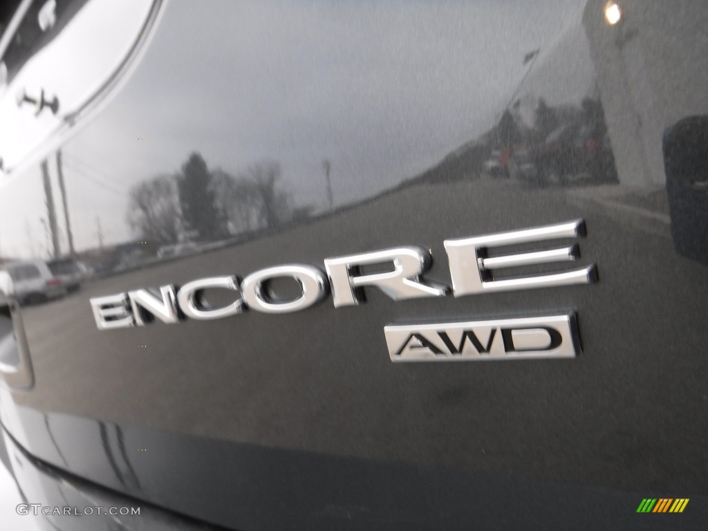 2017 Encore Preferred II AWD - Graphite Gray Metallic / Ebony photo #8