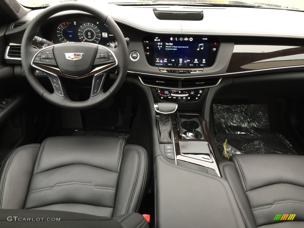 2017 Cadillac CT6 3.0 Turbo Platinum AWD Sedan Jet Black Dashboard Photo #117463142