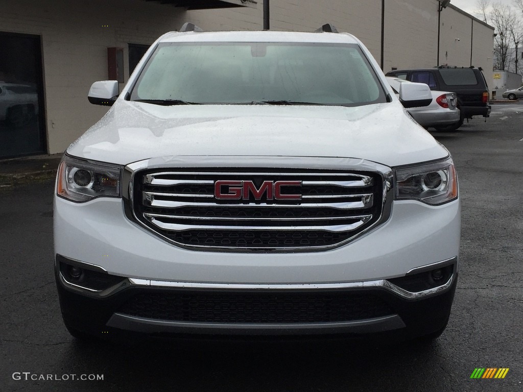 2017 Acadia SLT AWD - Summit White / Jet Black photo #2