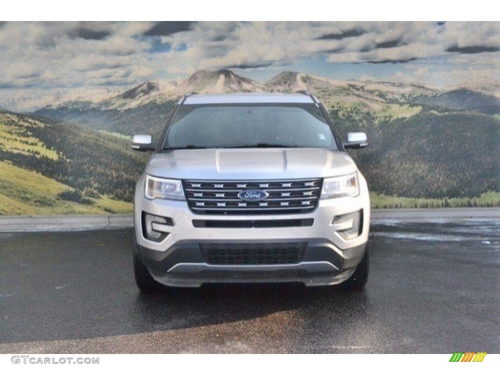 2016 Explorer Limited 4WD - Ingot Silver Metallic / Ebony Black photo #4