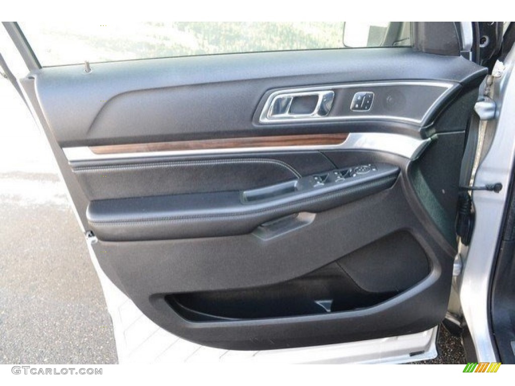 2016 Explorer Limited 4WD - Ingot Silver Metallic / Ebony Black photo #25