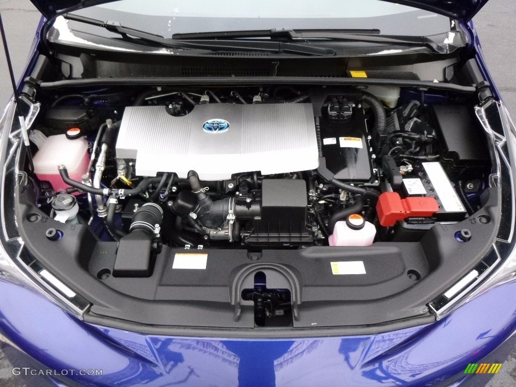 2016 Prius Three - Blue Crush Metallic / Black photo #18