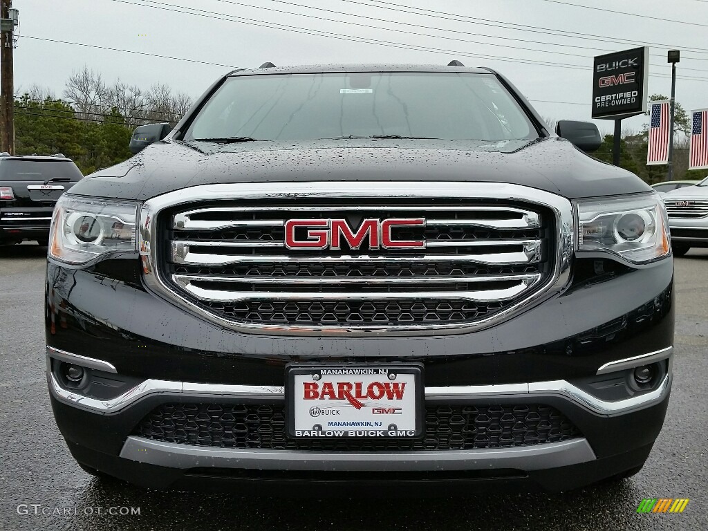 2017 Acadia SLE AWD - Ebony Twilight Metallic / Jet Black photo #2