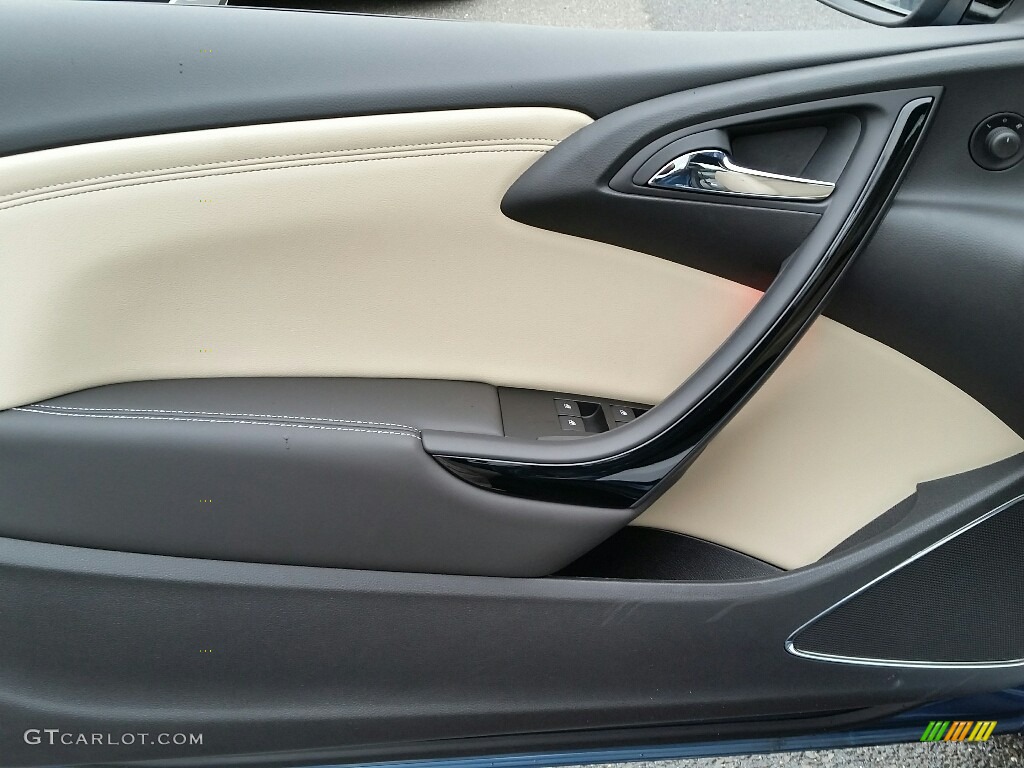 2017 Buick Cascada Premium Jet Black/Light Neutral Door Panel Photo #117468623