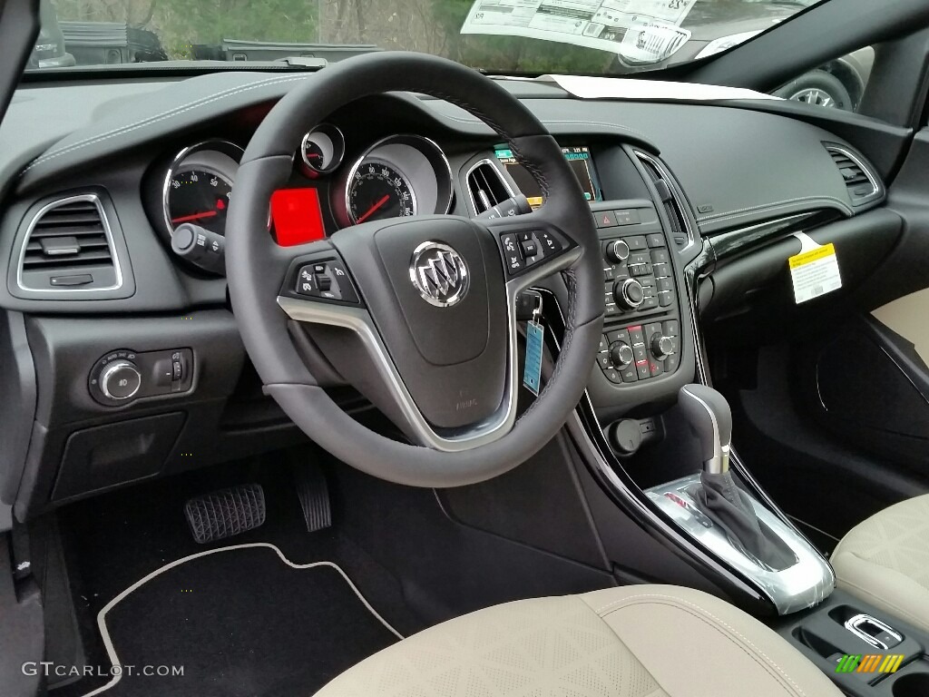 Jet Black Interior 2017 Buick Cascada Premium Photo #117468929