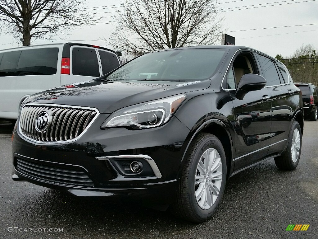 Ebony Twilight Metallic 2017 Buick Envision Preferred Exterior Photo #117469061