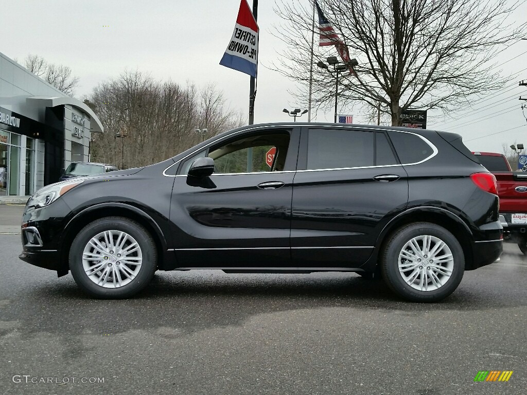 Ebony Twilight Metallic 2017 Buick Envision Preferred Exterior Photo #117469115