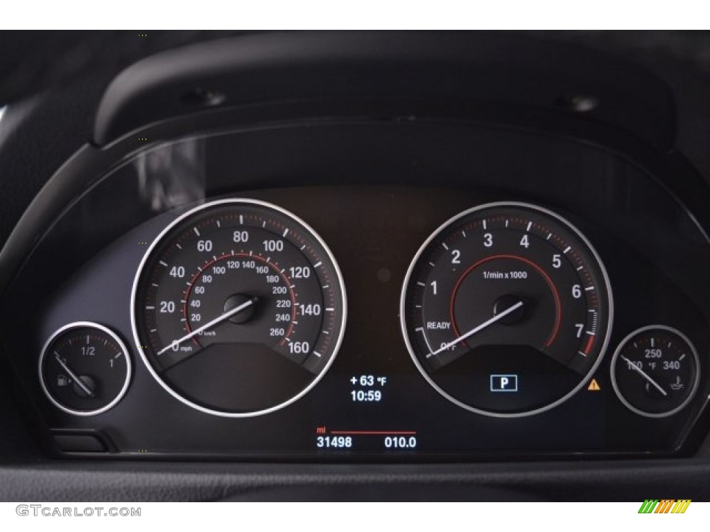 2014 4 Series 428i Coupe - Mineral Grey Metallic / Black photo #26