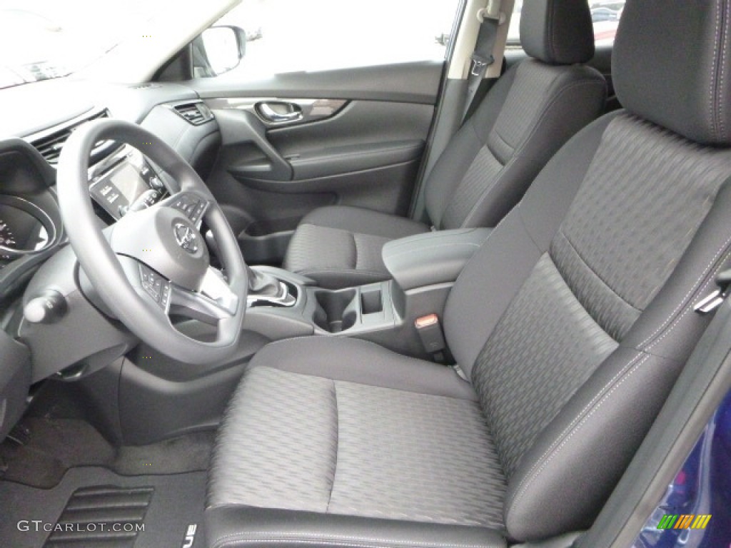 Charcoal Interior 2017 Nissan Rogue S AWD Photo #117471914