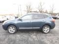 2013 Graphite Blue Nissan Rogue S AWD  photo #10