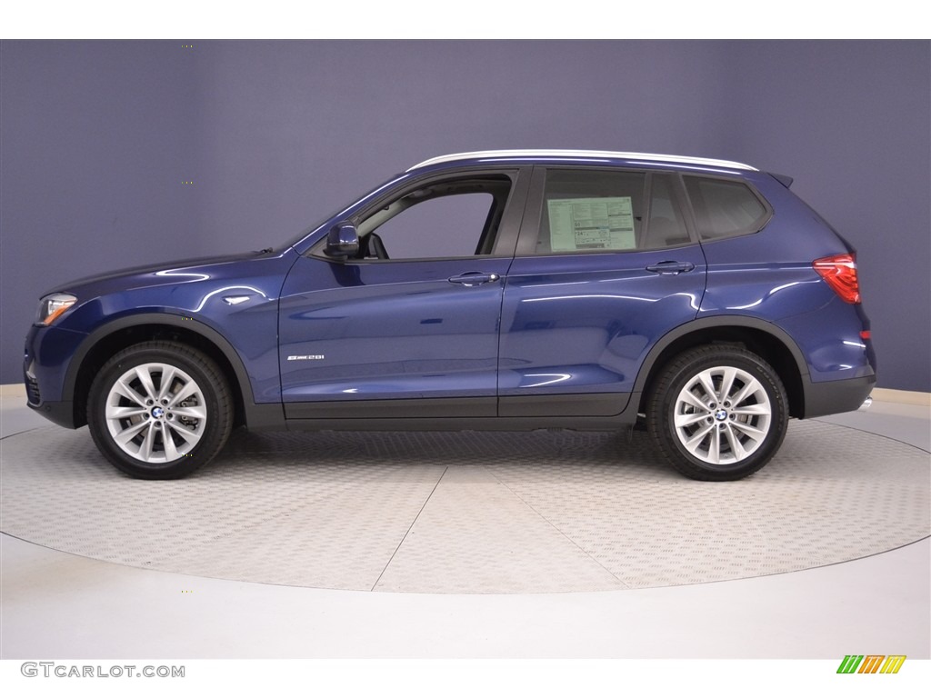 Deep Sea Blue Metallic 2017 BMW X3 sDrive28i Exterior Photo #117472559