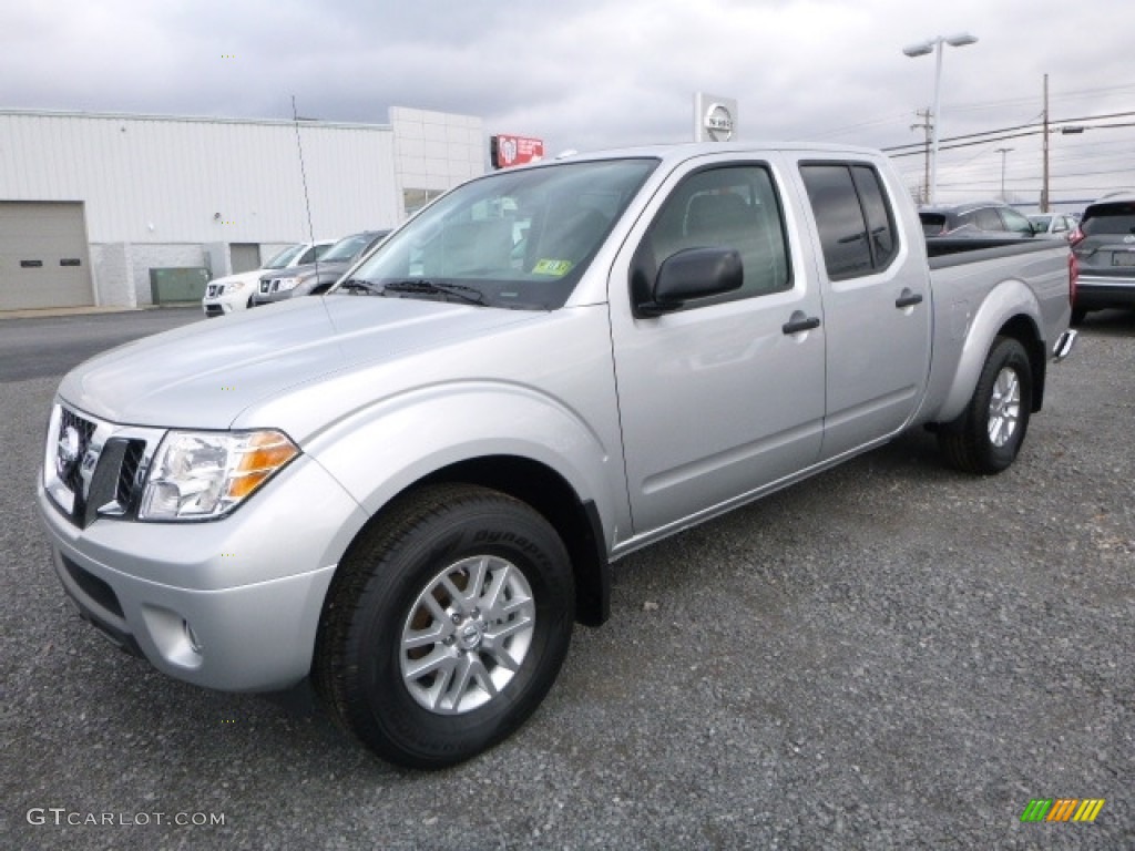 Brilliant Silver 2017 Nissan Frontier SV Crew Cab 4x4 Exterior Photo #117473201
