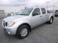 Brilliant Silver 2017 Nissan Frontier SV Crew Cab 4x4 Exterior