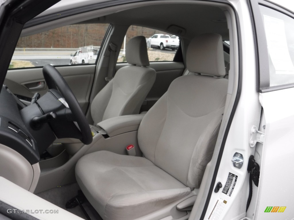 2010 Prius Hybrid II - Blizzard White Pearl / Bisque photo #11