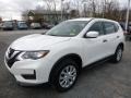 2017 Glacier White Nissan Rogue S AWD  photo #11