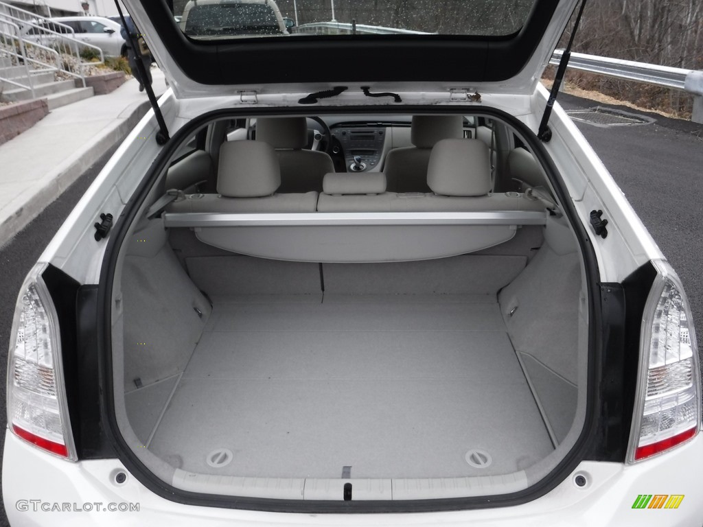 2010 Prius Hybrid II - Blizzard White Pearl / Bisque photo #16