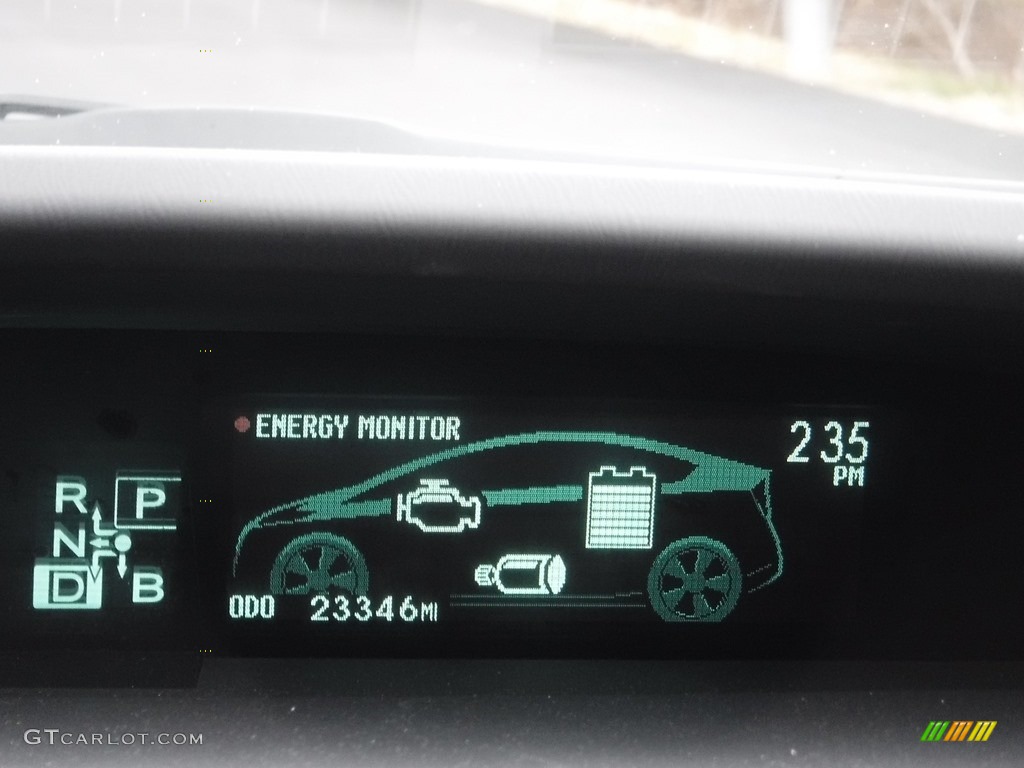 2010 Prius Hybrid II - Blizzard White Pearl / Bisque photo #20