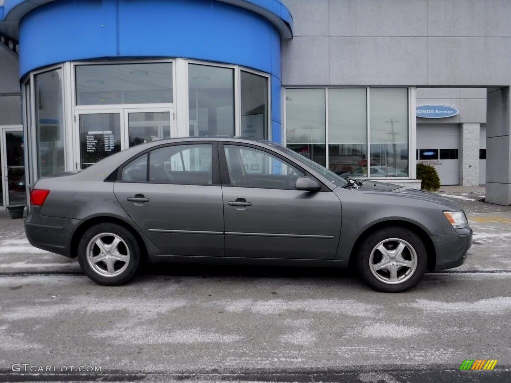 2009 Sonata GLS - Willow Gray / Gray photo #2