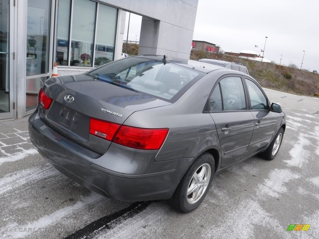 2009 Sonata GLS - Willow Gray / Gray photo #9