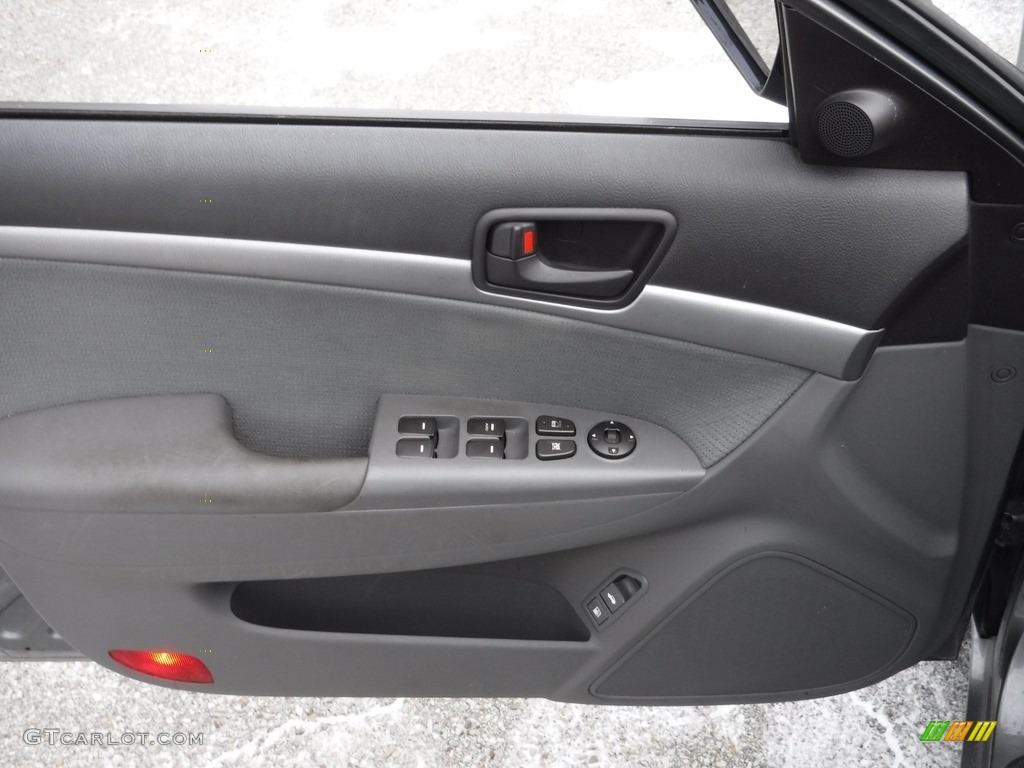 2009 Sonata GLS - Willow Gray / Gray photo #10