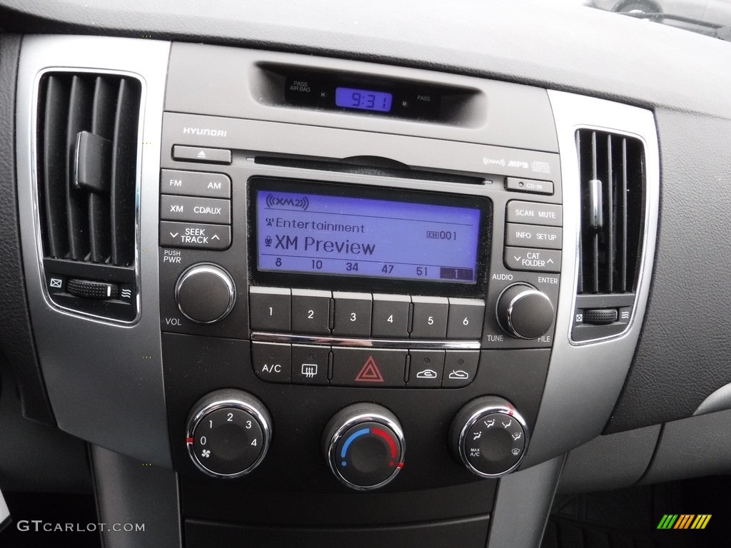 2009 Sonata GLS - Willow Gray / Gray photo #14