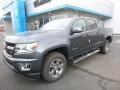 Cyber Gray Metallic 2017 Chevrolet Colorado Z71 Crew Cab 4x4 Exterior