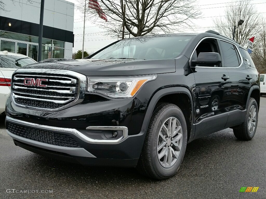 2017 Acadia SLE AWD - Ebony Twilight Metallic / Jet Black photo #1