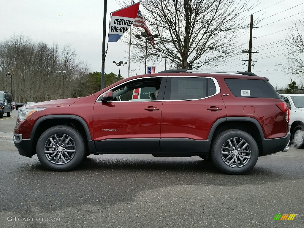 Crimson Red Tintcoat 2017 GMC Acadia SLT Exterior Photo #117476039