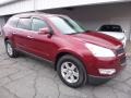 2010 Red Jewel Tintcoat Chevrolet Traverse LT AWD  photo #8