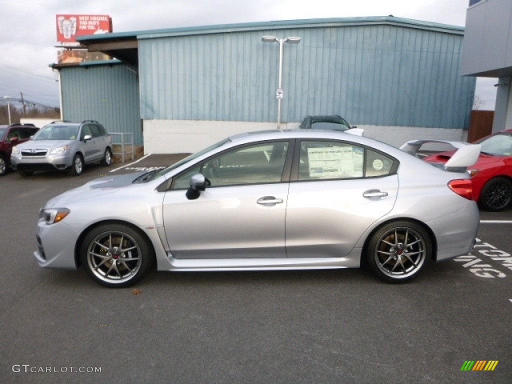 Ice Silver Metallic 2017 Subaru WRX STI Limited Exterior Photo #117476474