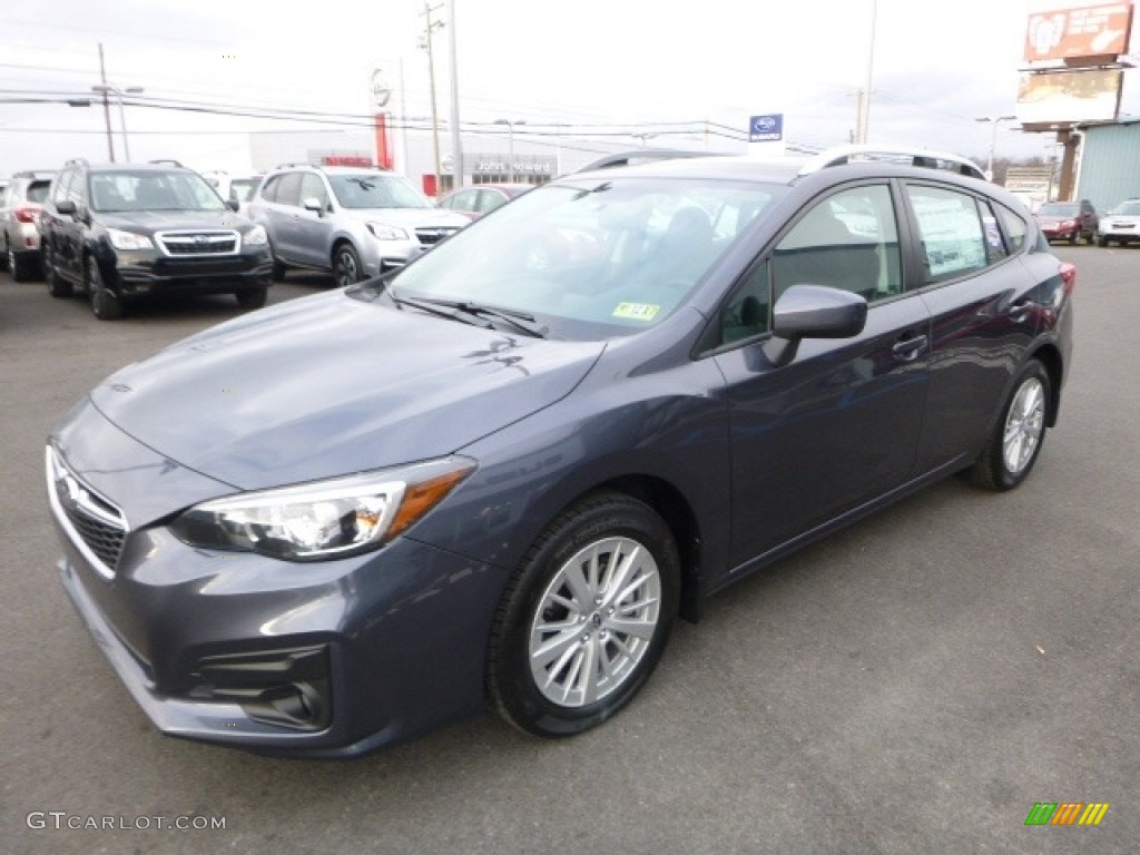 Carbide Gray Metallic 2017 Subaru Impreza 2.0i Premium 5-Door Exterior Photo #117476912