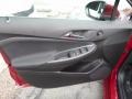 Jet Black 2017 Chevrolet Cruze LT Door Panel