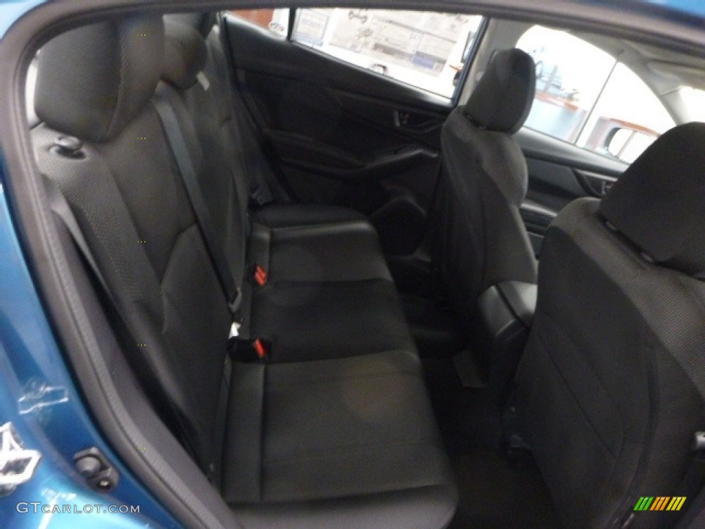 Black Interior 2017 Subaru Impreza 2.0i Premium 4-Door Photo #117477197