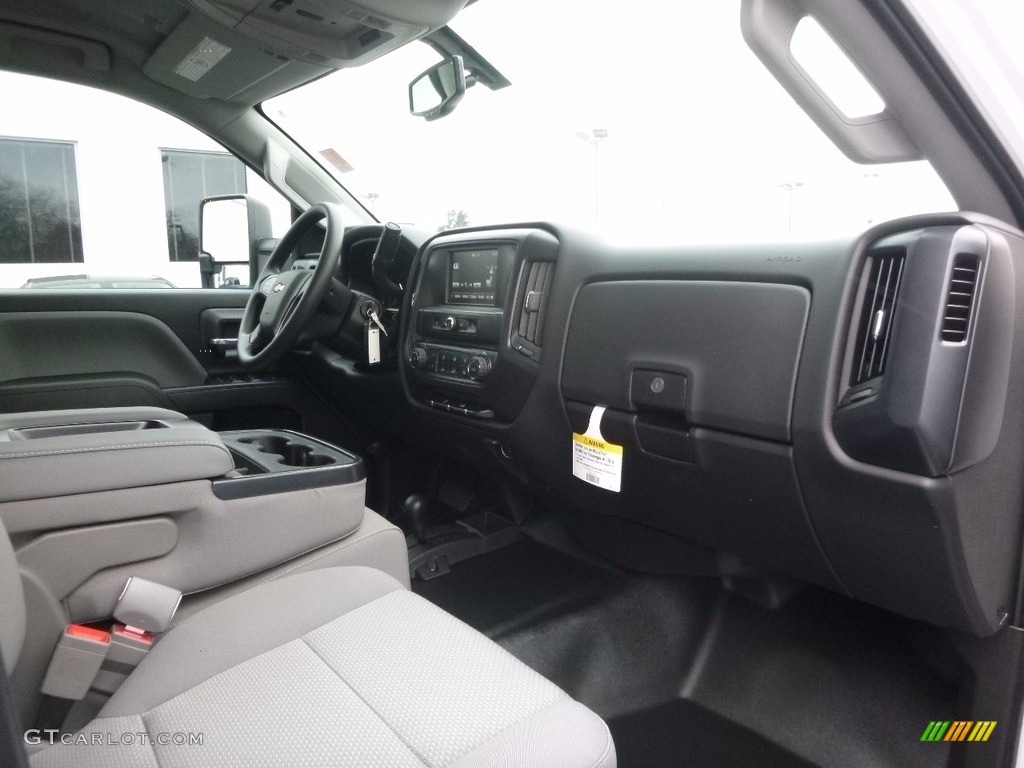 2017 Silverado 2500HD Work Truck Double Cab 4x4 - Summit White / Dark Ash/Jet Black photo #5