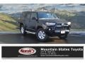 2016 Midnight Black Metallic Toyota 4Runner SR5 4x4  photo #1