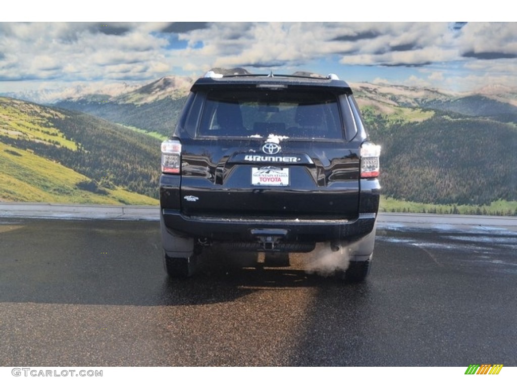 2016 4Runner SR5 4x4 - Midnight Black Metallic / Black photo #4