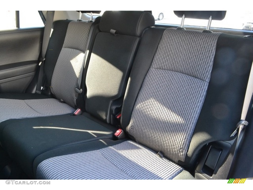 2016 4Runner SR5 4x4 - Midnight Black Metallic / Black photo #7