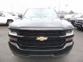 2017 Black Chevrolet Silverado 1500 Custom Double Cab 4x4  photo #2