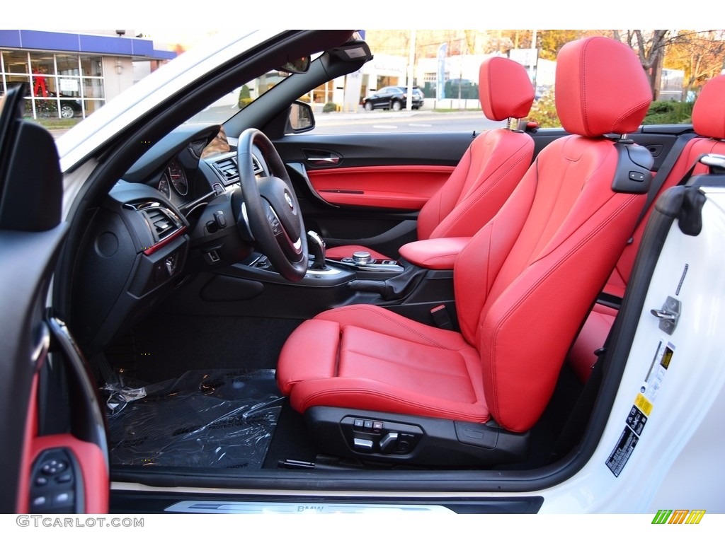 2016 BMW 2 Series 228i xDrive Convertible Front Seat Photo #117479393